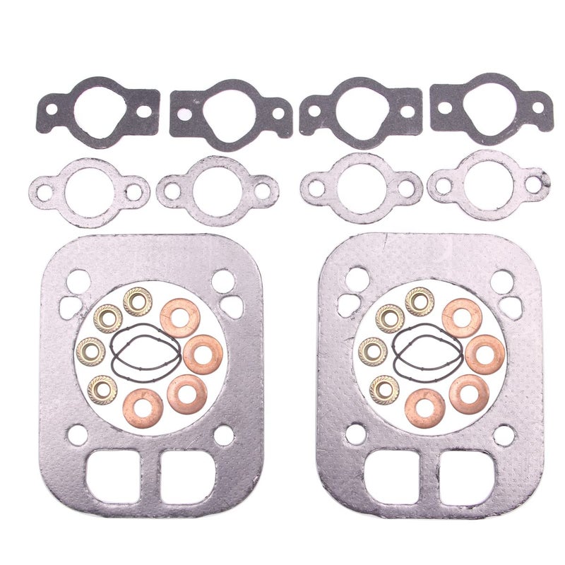 New 2 Sets Engines Cylinder Head Gasket kit for Kohler 32 841 02-S 32 841 02S 3284102S Both cylinders